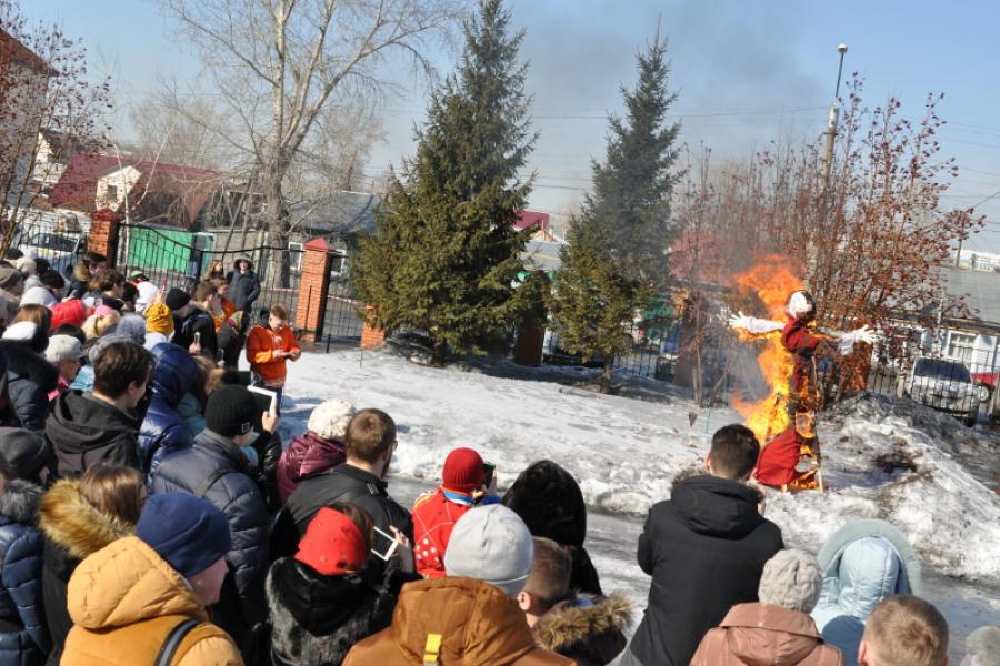 В Академии отпраздновали масленицу!