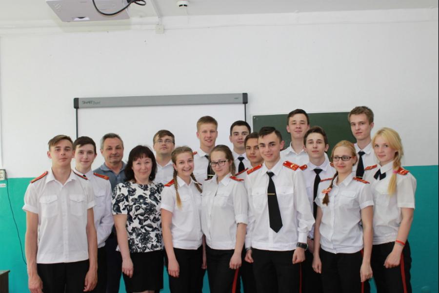 Преподаватели Академии завершили учебный год в Барнаульском кадетском корпусе