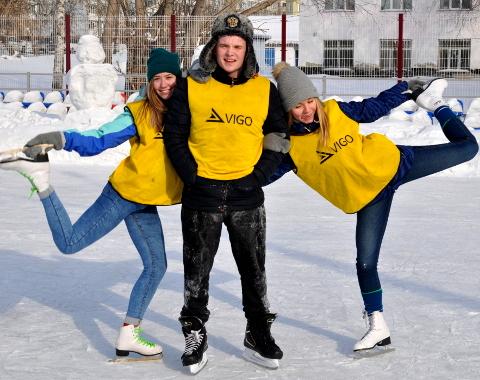 В Алтайском филиале РАНХиГС провели «Зимние забавы»