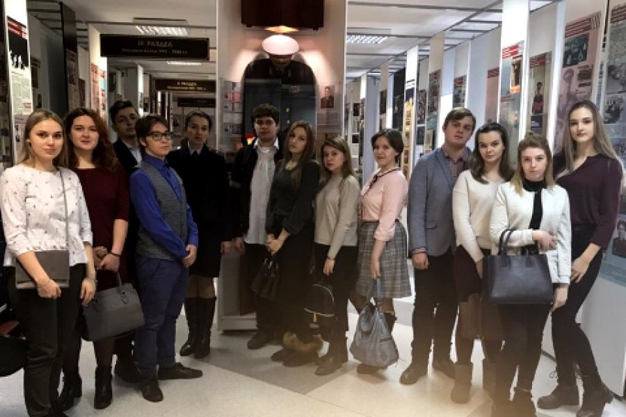 Будущие юристы Алтайского филиала РАНХиГС побывали в музее ГУ МВД России по Алтайскому краю