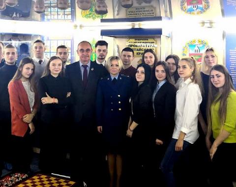Студенты Академии продолжили знакомство с историей прокуратуры Алтайского края