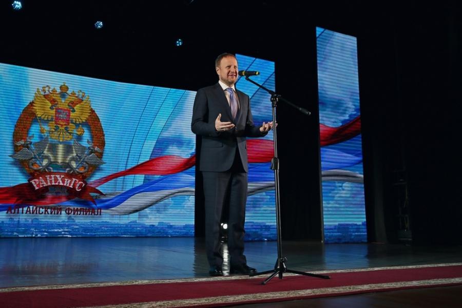 Состоялось торжественное мероприятие, посвященное 20-летию Алтайского филиала РАНХиГС