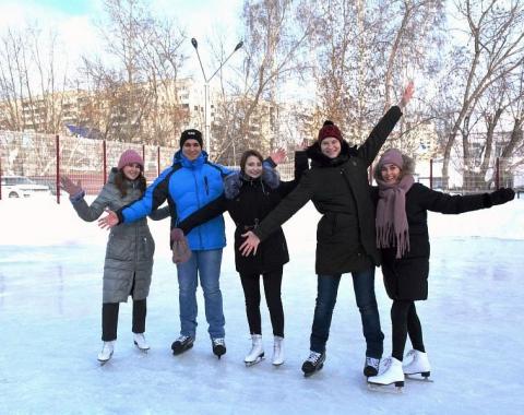 Катание на коньках — прекрасное зимнее развлечение