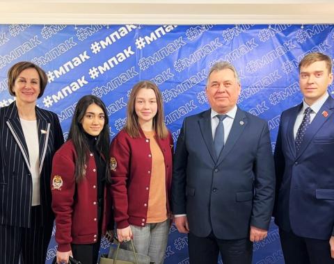 Студенты академии посетили IX конвент лидеров студенческого самоуправления Алтая
