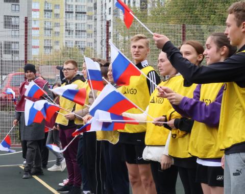 Академия отпраздновала День воссоединения ДНР, ЛНР, Запорожской и Херсонской областей с Россией