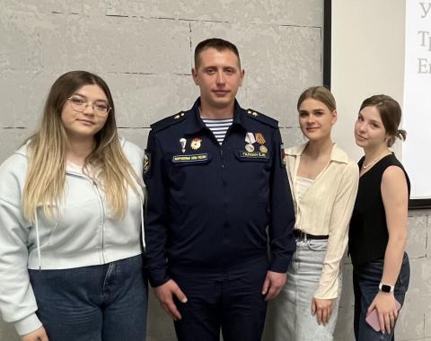 В Академии продолжаются «Уроки мужества»