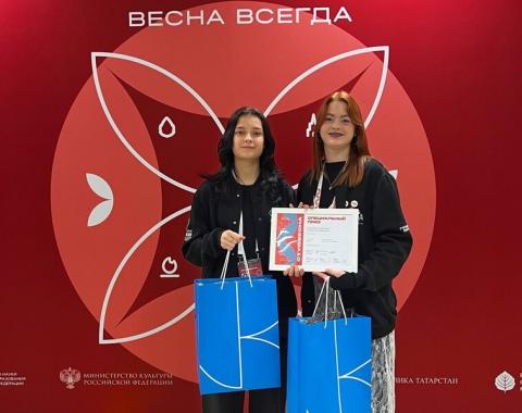 Студентки Академии блестяще выступили на фестивале «Российская студенческая весна»