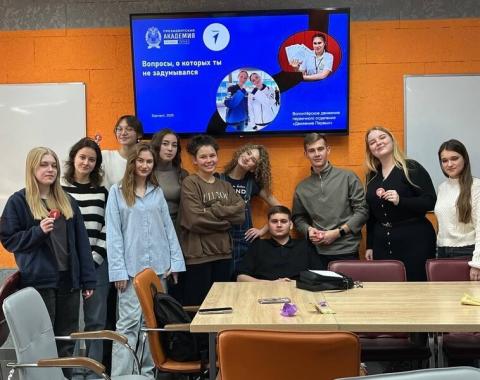 Волонтеры Академии подвели итоги декабрьского марафона добрых дел