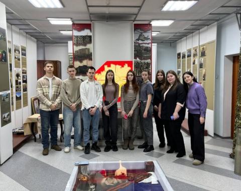 Студенты Академии посетили музей Главного управления МВД России по Алтайскому краю