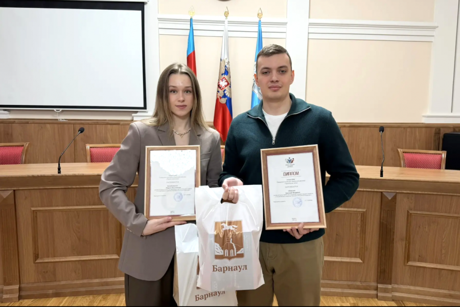 Студенты Алтайского филиала РАНХиГС стали обладателями Гран-при городского конкурса социальной рекламы