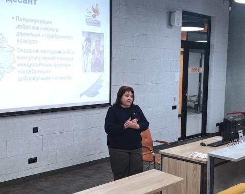 Студенты Академии создадут видеоролик о «серебряных» волонтерах рамках курса «Обучение служением»