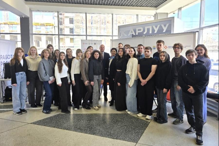Будущие управленцы посетили Всероссийскую ярмарку трудоустройства