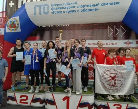 Студенты Академии заняли первое место в Фестивале ГТО