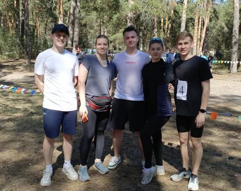 Спортсмены Академии приняли участие в легкоатлетическом кроссе