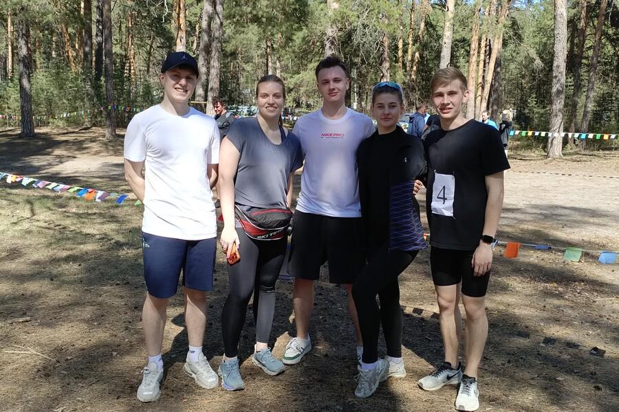 Спортсмены Академии приняли участие в легкоатлетическом кроссе