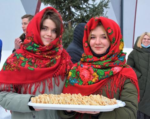 В Алтайском филиале РАНХиГС ярко отпраздновали Масленицу